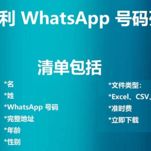 奥地利 WhatsApp 号码列表