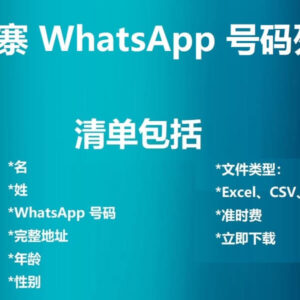 柬埔寨 WhatsApp 号码列表