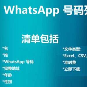 智利 WhatsApp 号码列表