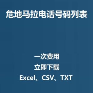 危地马拉电话号码列表