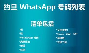 约旦 WhatsApp 号码列表