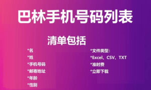 巴林电话号码列表